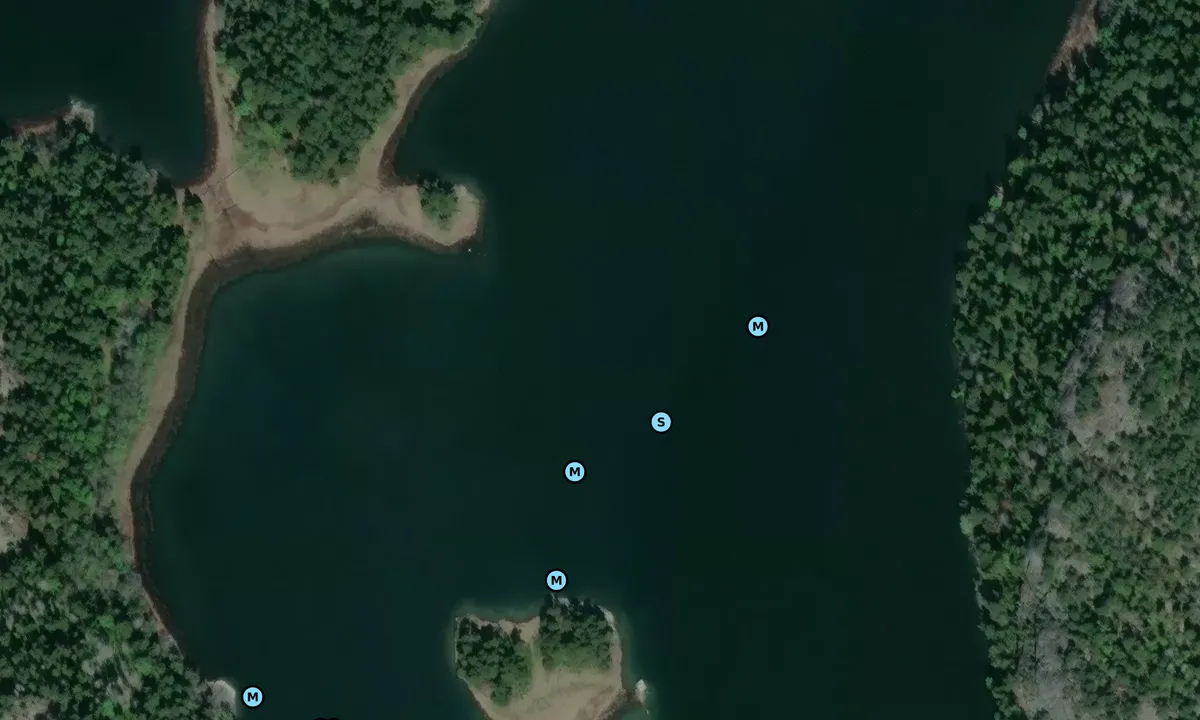 Satelite image of Muskö - Tallholmen