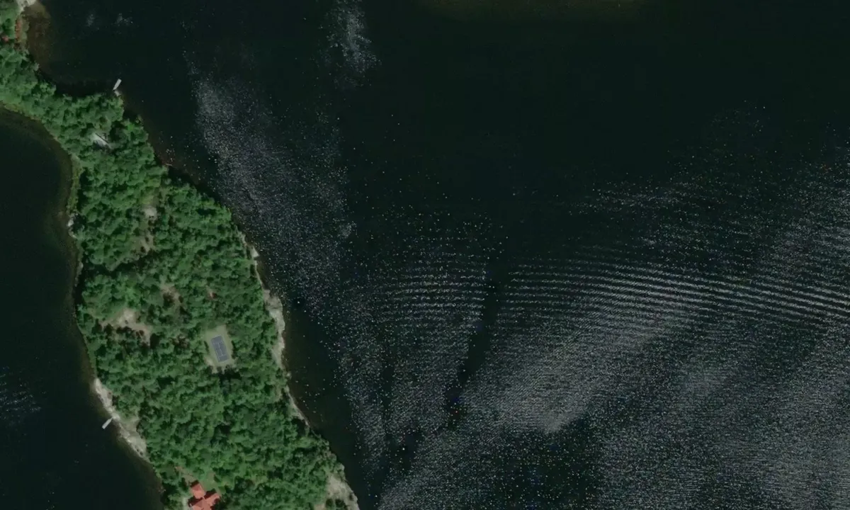 Satelite image of Musquash Bay