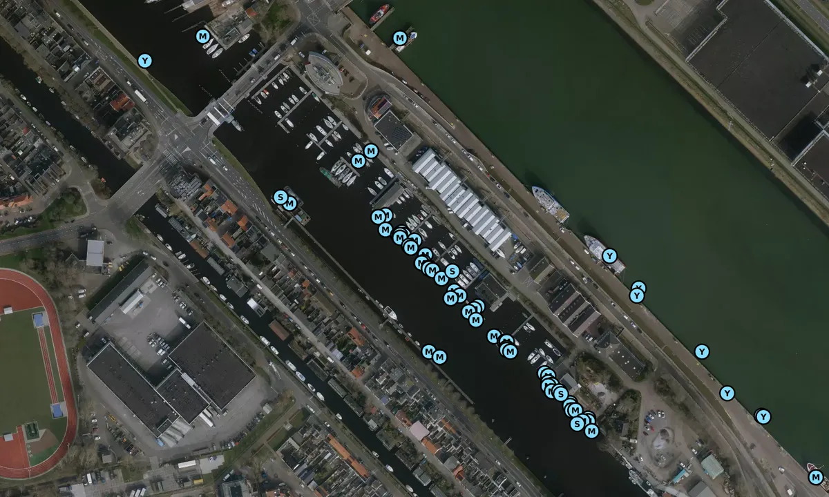 Satelite image of MWV Haven Den Helder