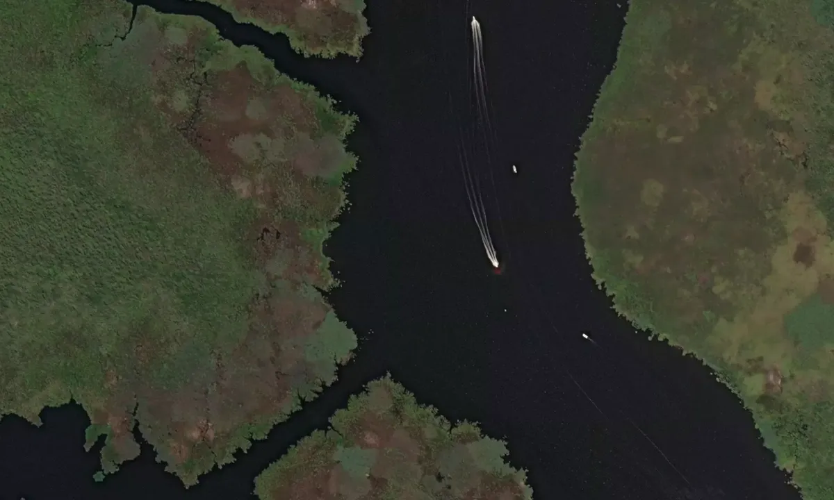 Flyfoto av N of Pungo 