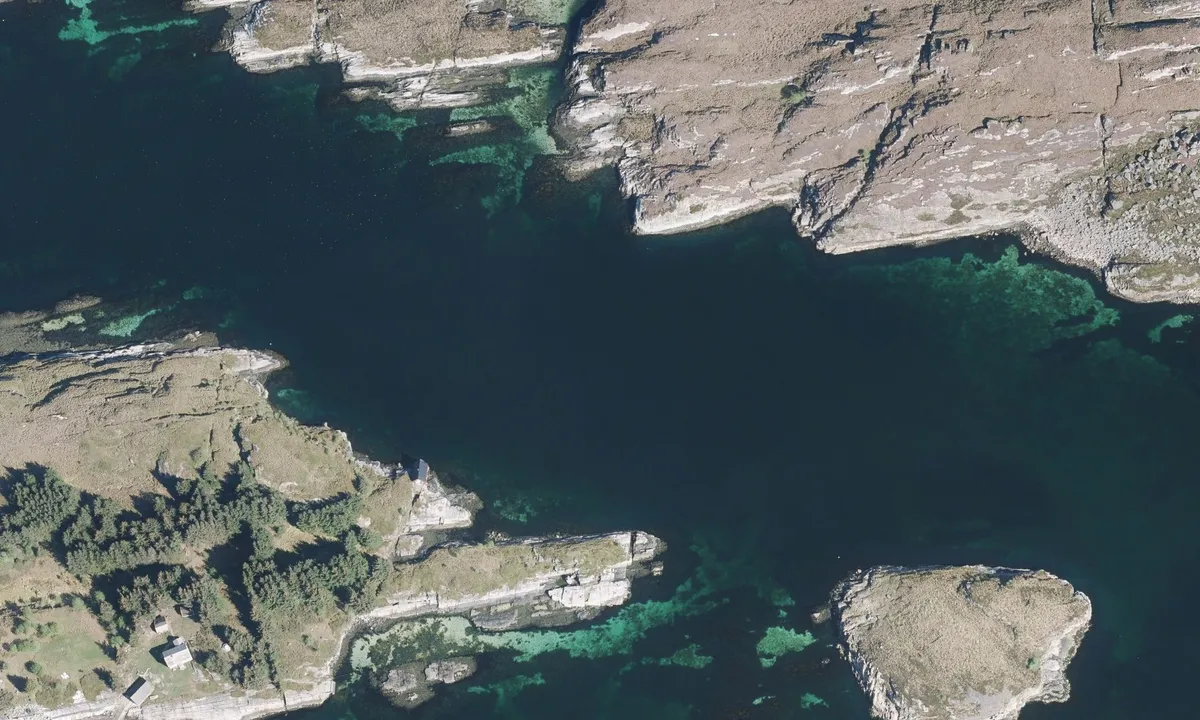 Flyfoto av N-Ramsøy