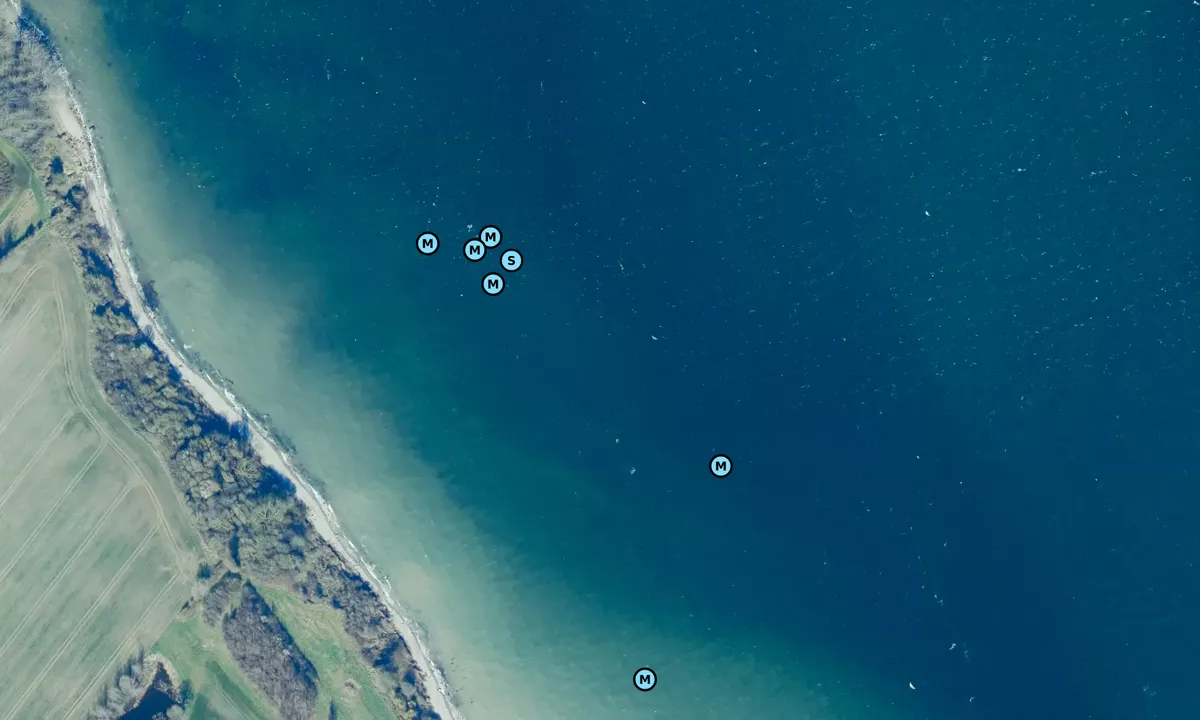 Satelite image of Næbbet - Ærø bouy