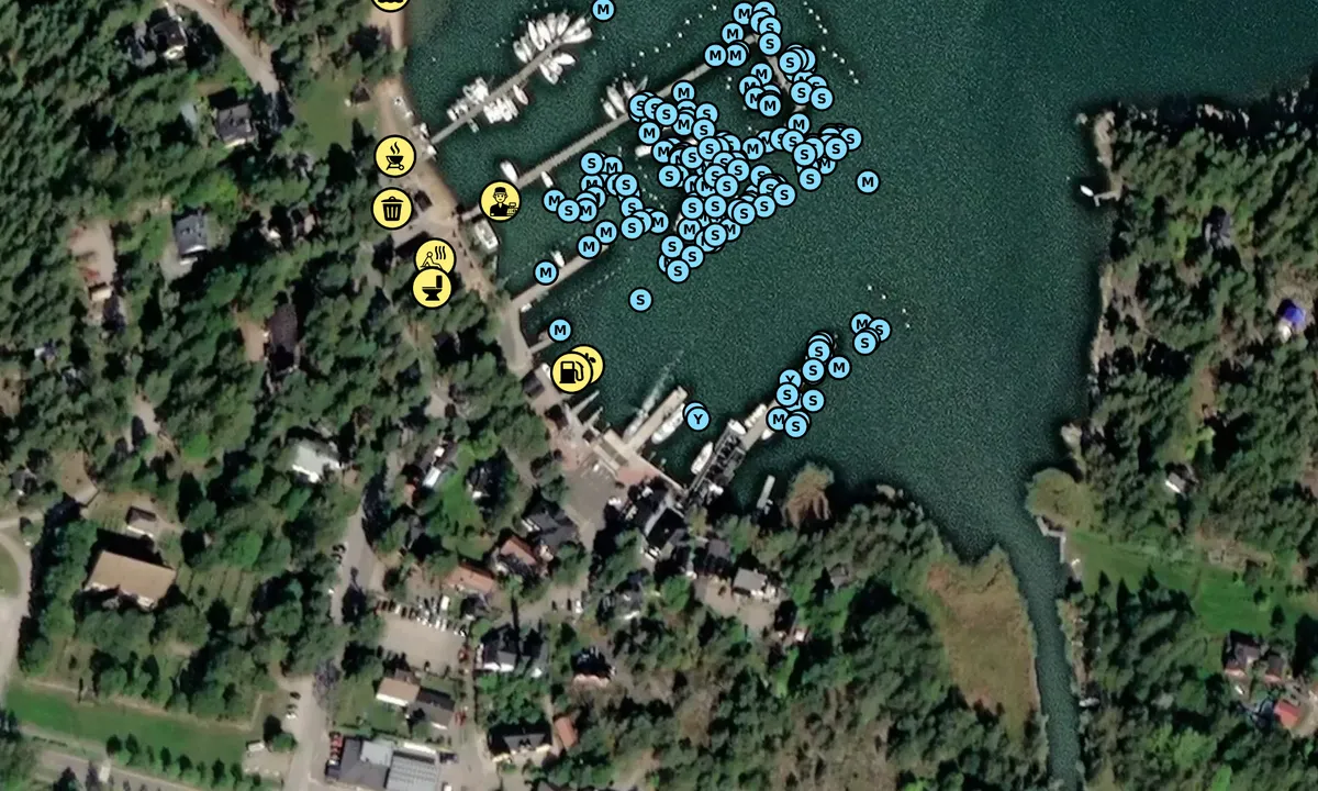 Satelite image of Nagu Marina