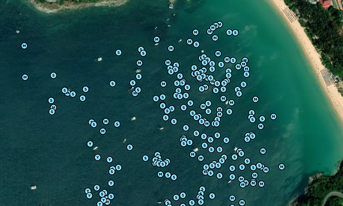 Satelite image of Nai Harn
