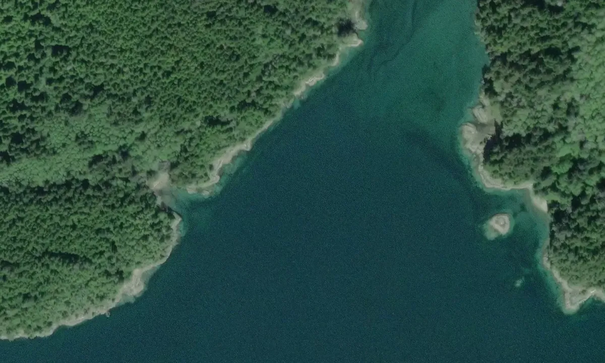 Satelite image of Native Anchorage