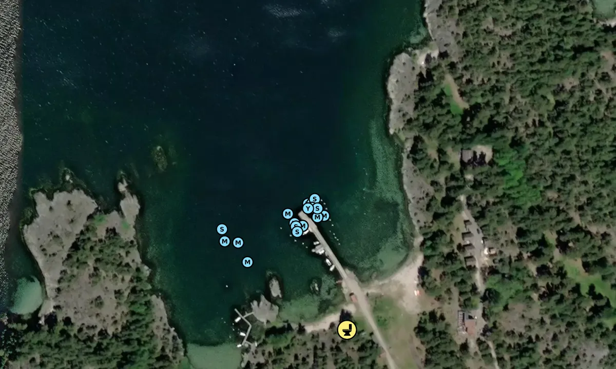 Satelite image of Nåttarö