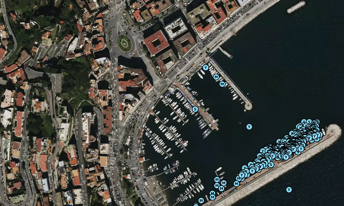 Satelite image of Nautica Branchizio