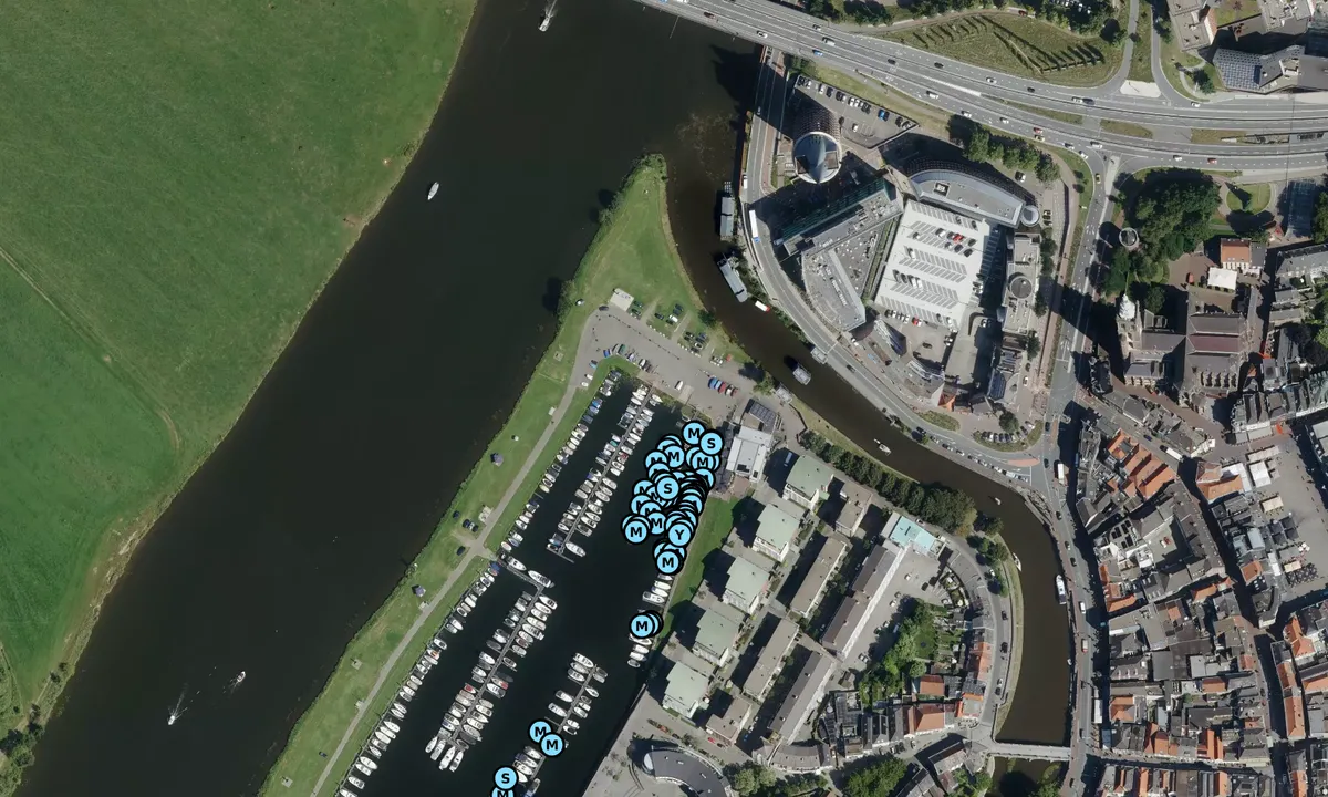 Satelite image of Nautilus Marina - Roermond