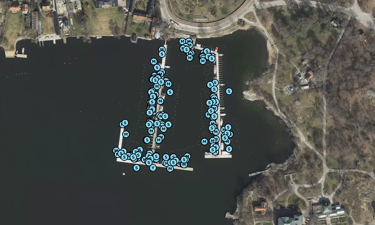 Satelite image of Navigationssällskapet Djurgårdshamnen