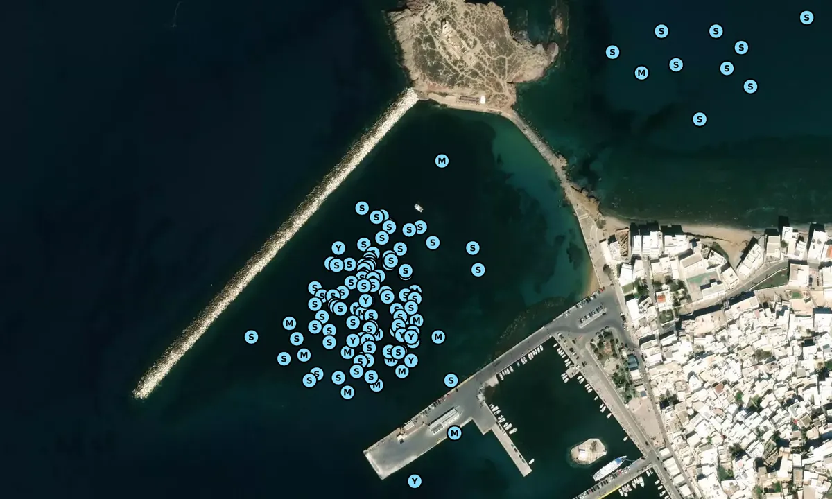 Satelite image of Naxos