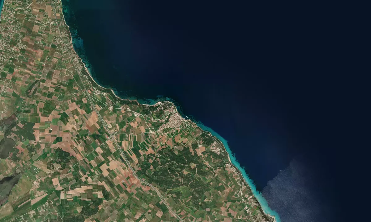 Flyfoto av Nea Fokaia