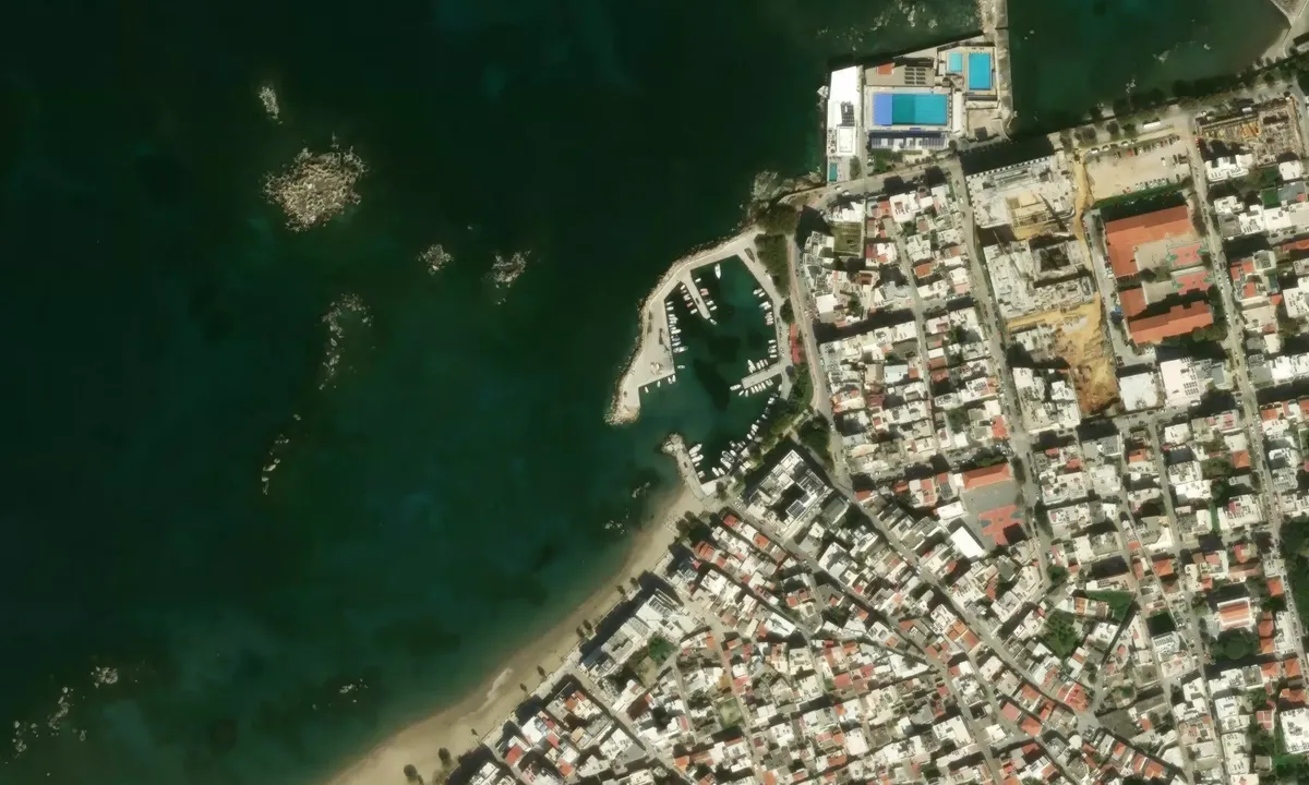 Satelite image of Νέα Χώρα