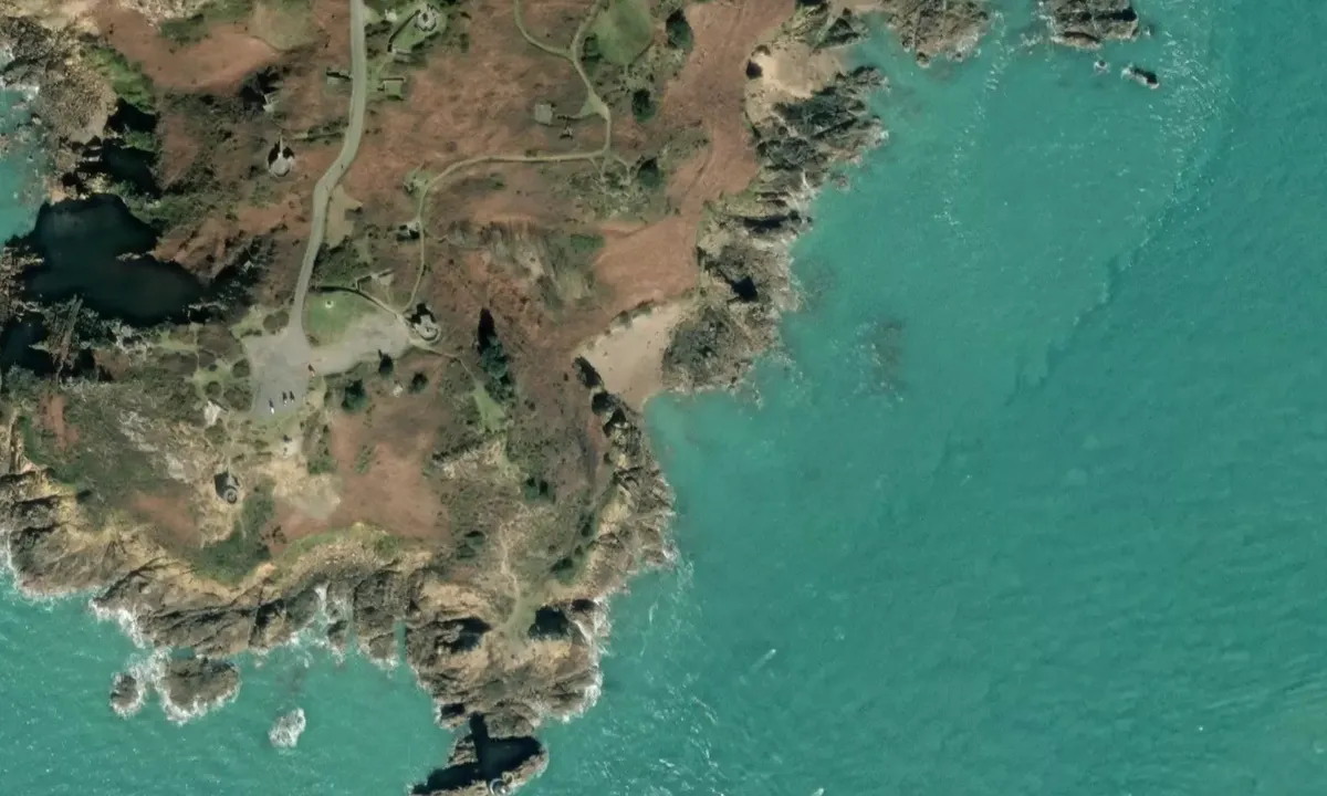 Satelite image of Near Noiront Point Jersey