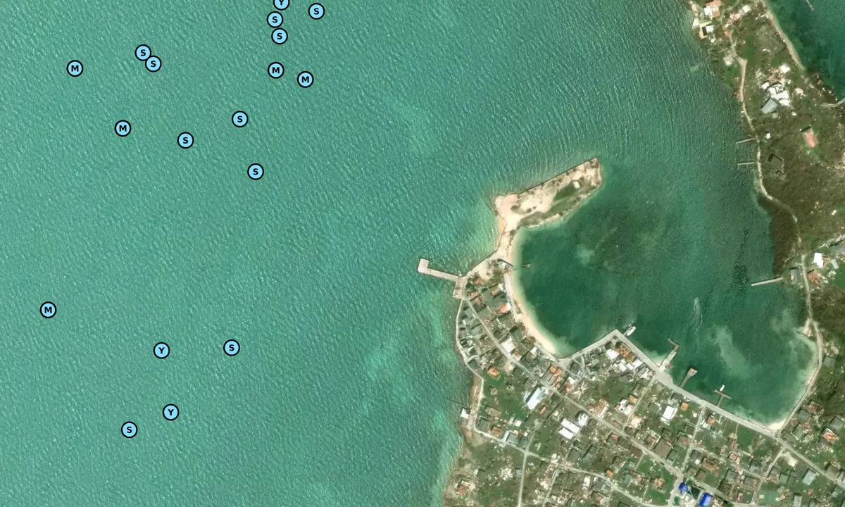 Satelite image of New Plymouth Government Dock