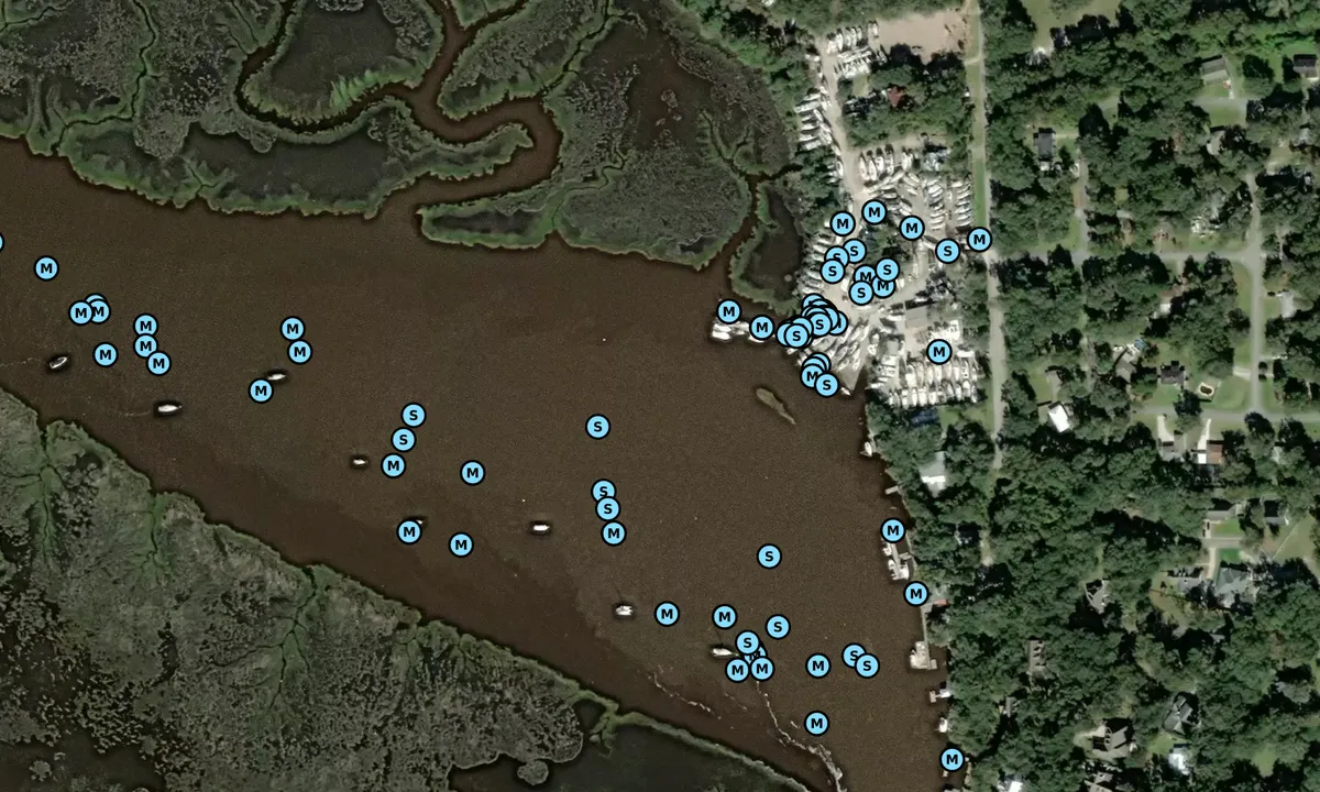 Satelite image of New Point Peter
