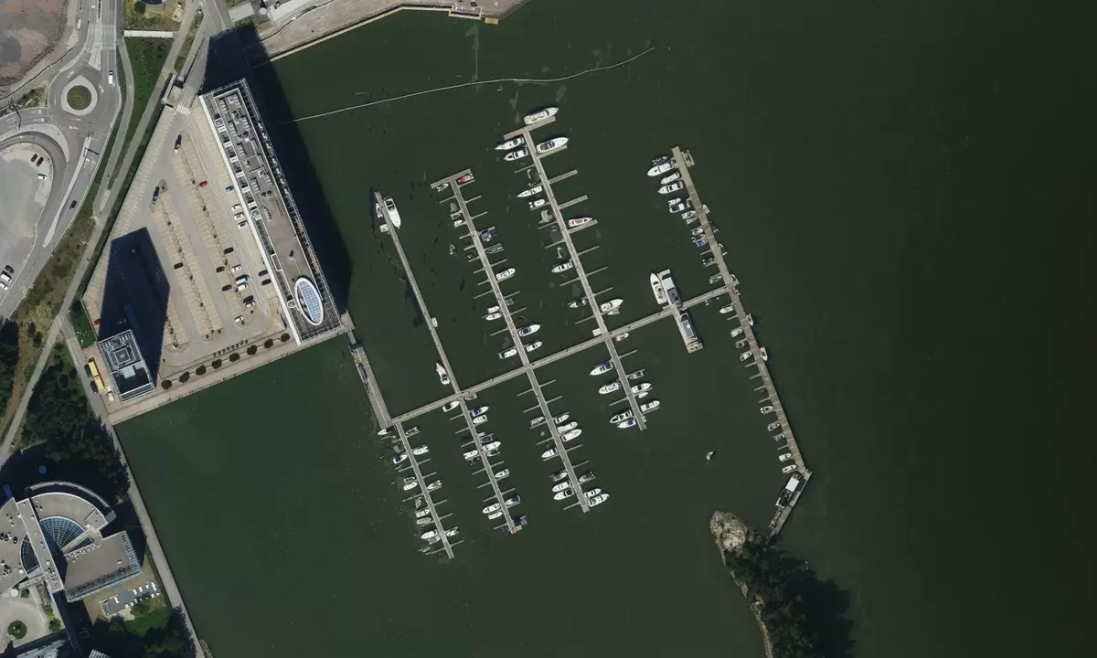 Satelite image of New Port Keilalahti Oy