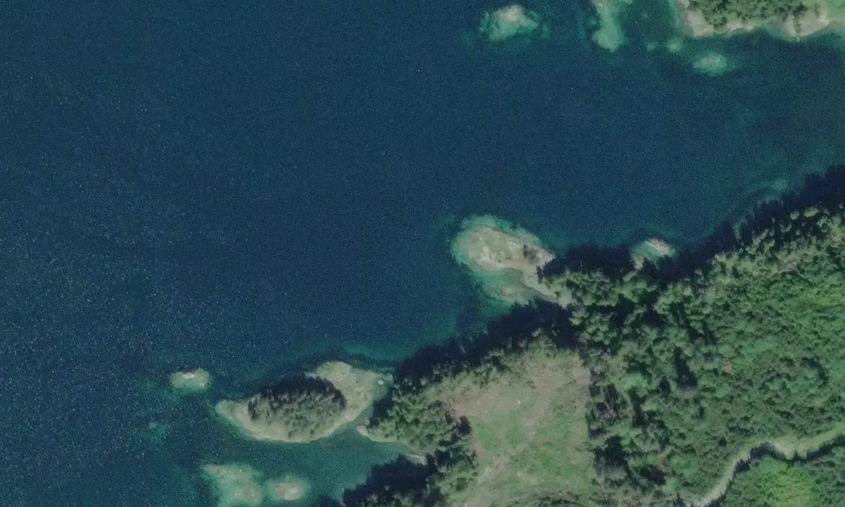 Satelite image of New Vancouver
