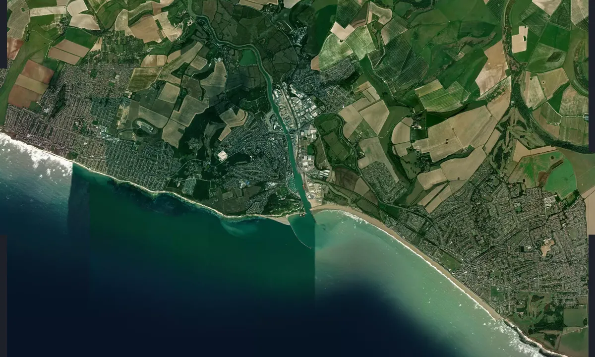 Flyfoto av Newhaven Marina - East Sussex