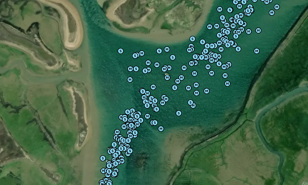 Satelite image of Newtown Creek - Yarmouth