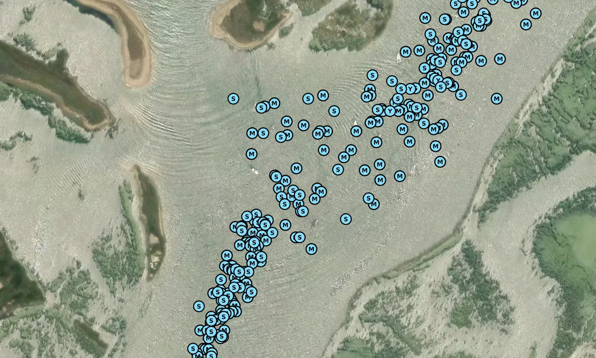 Satelite image of Newtown Creek - Yarmouth