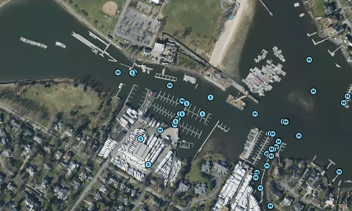 Satelite image of Nichols Yacht Yard, Inc.