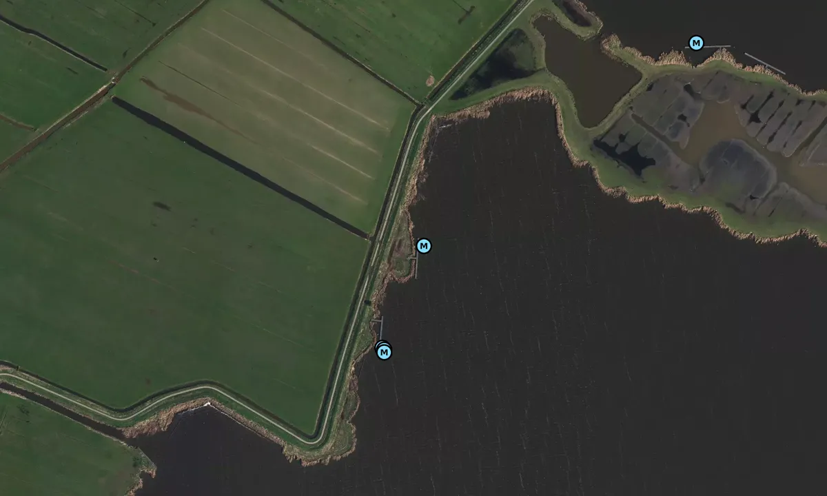 Satelite image of Nijhuizum, Netherlands