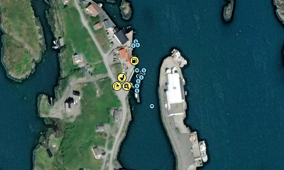 Satelite image of Nikøy - Bulandet