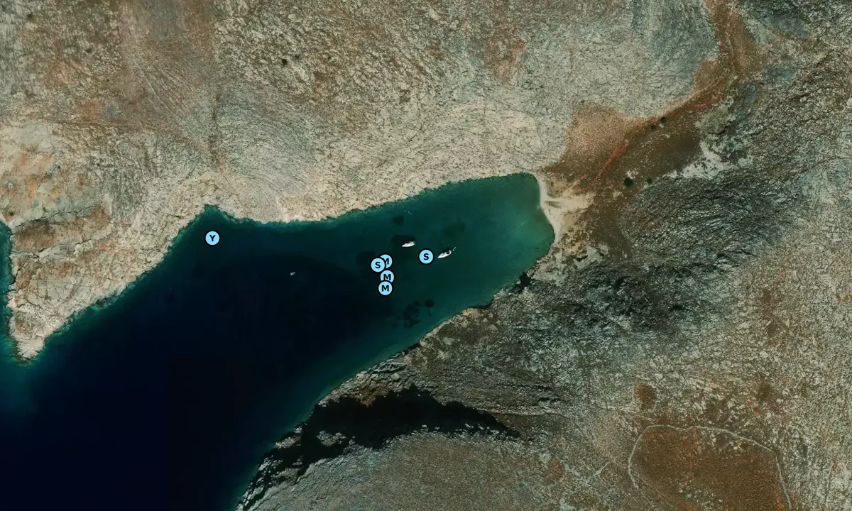 Satelite image of Nisis Dhia