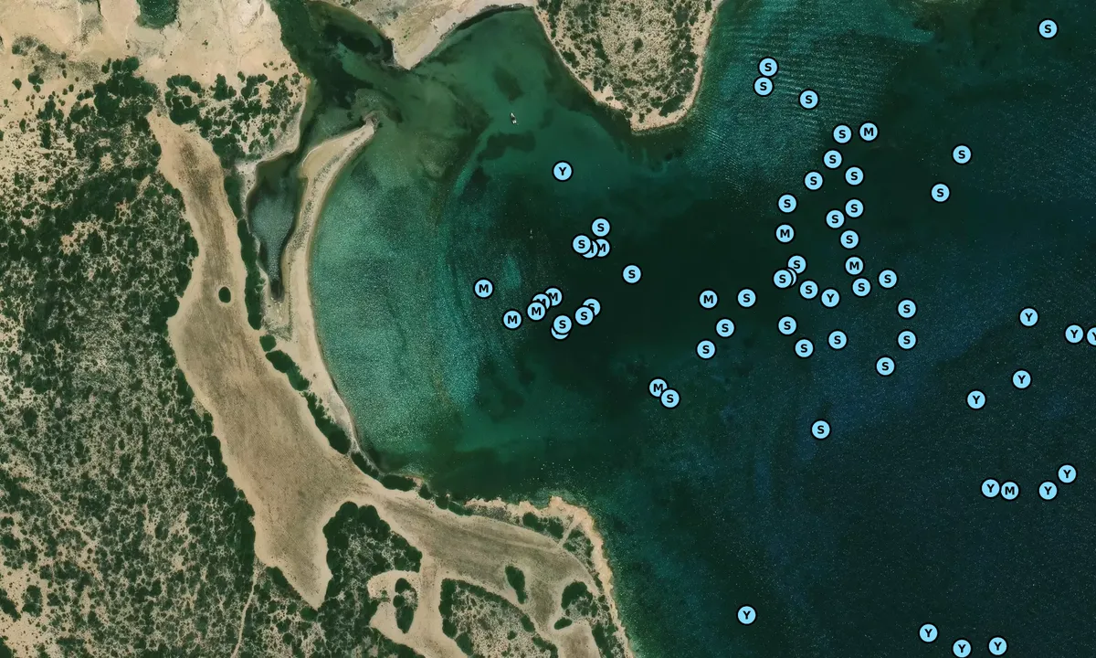 Satelite image of Nisis Kavouras