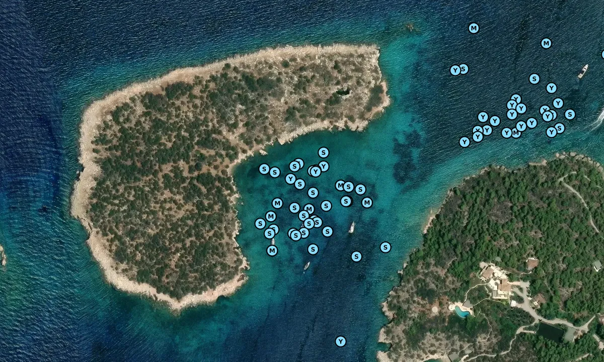 Satelite image of Nisos Korakas