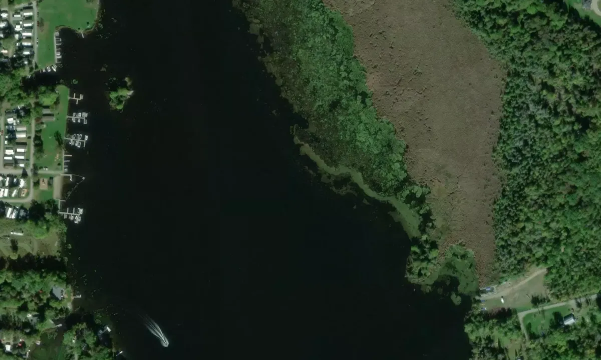 Satelite image of Nogies Creek Bay North