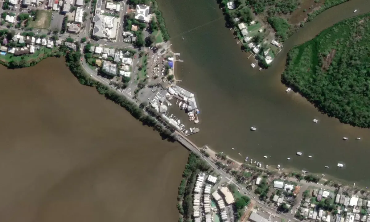 Satelite image of Noossa Marina