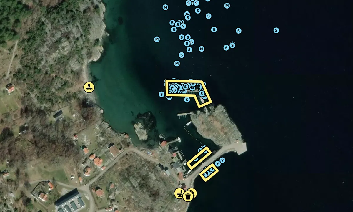 Satelite image of Nord-Koster Vättnet