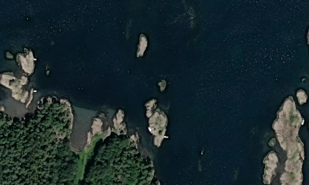 Flyfoto av Nord på Hui