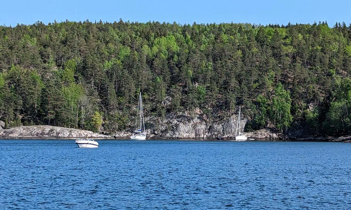 Nordbukta - Håøya: {"base": "no", "no": "B\u00e5ter observert p\u00e5 svai i s\u00f8r \u00f8stlige vindforhold.", "se": "B\u00e5tar observerade p\u00e5 svaj i syd\u00f6stliga vindf\u00f6rh\u00e5llanden.", "en": "Boats observed at anchor in southeastern wind conditions.", "da": "B\u00e5de observeret p\u00e5 svaj i syd\u00f8stlige vindforhold."}