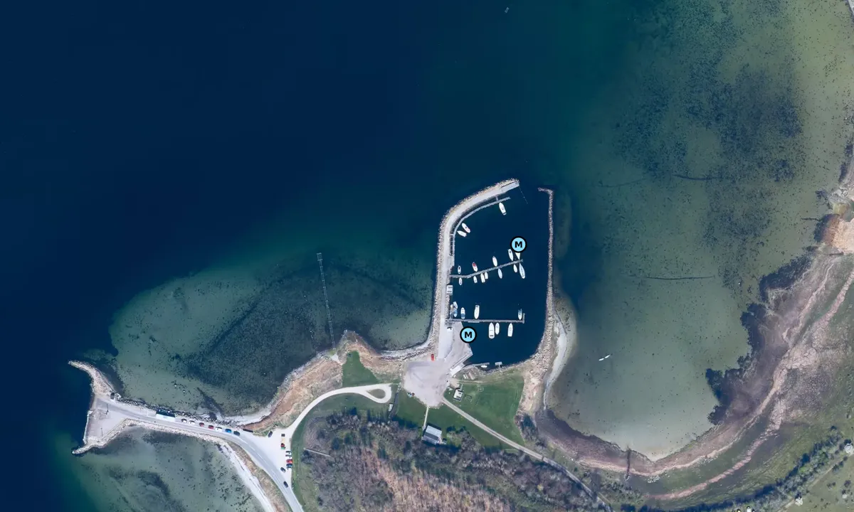 Satelite image of Nordhammer Havn