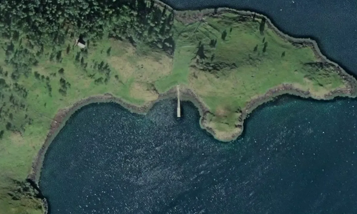 Satelite image of Nordmannsneset