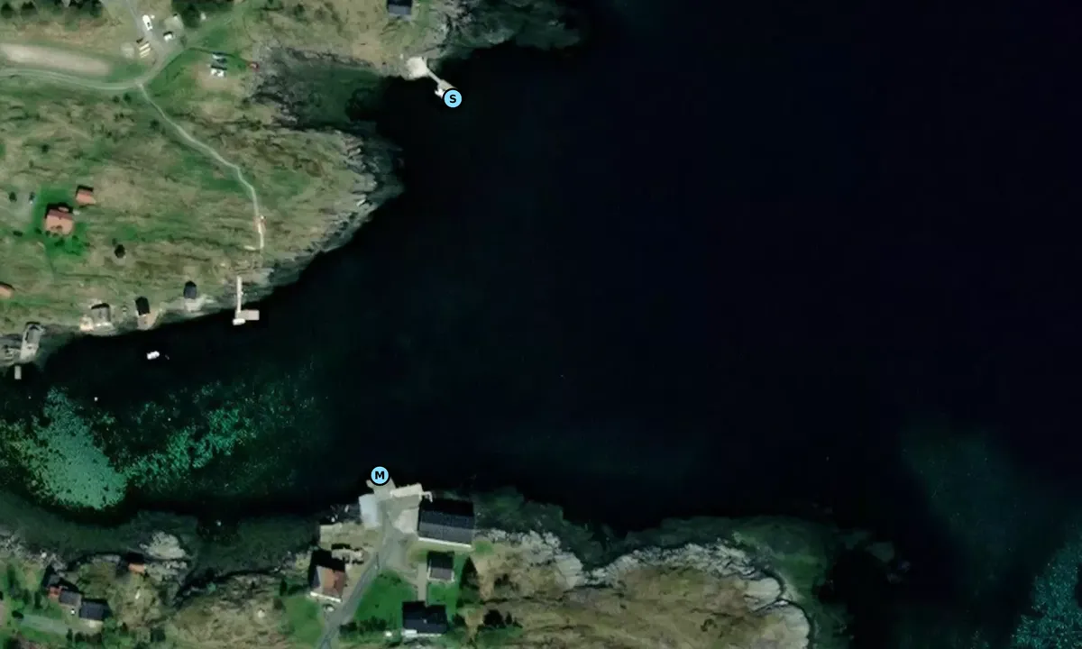 Satelite image of Nordøyvågen