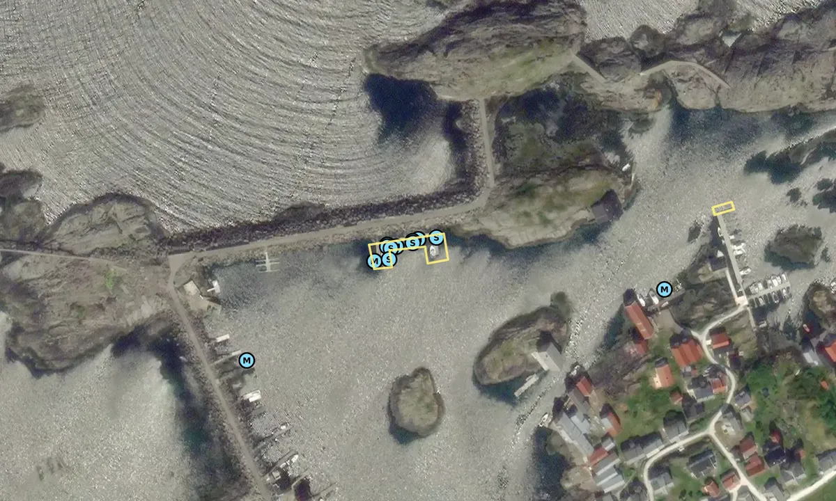 Satelite image of Nordre Bjørnsund