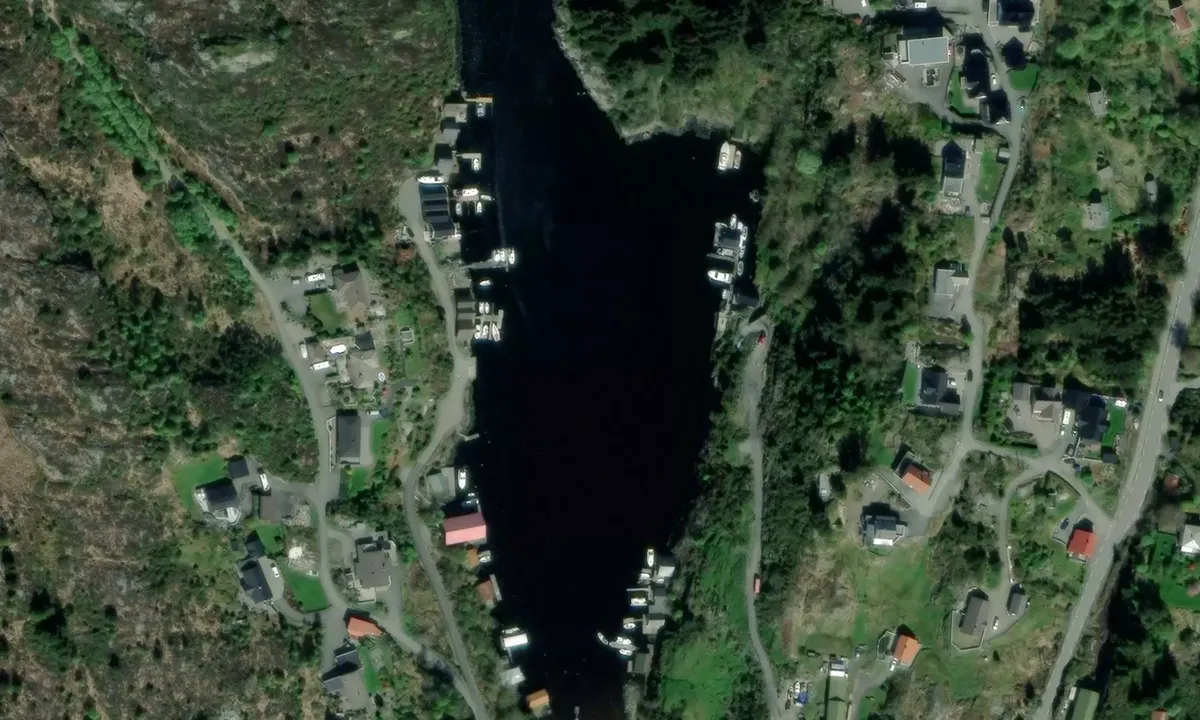 Satelite image of Nordre Kårtveit