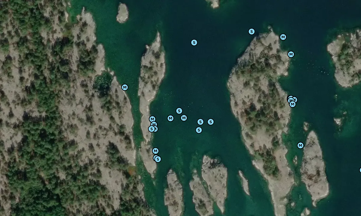 Satelite image of Norra Långholmen - Trässö - Bredholmen - Kalmar