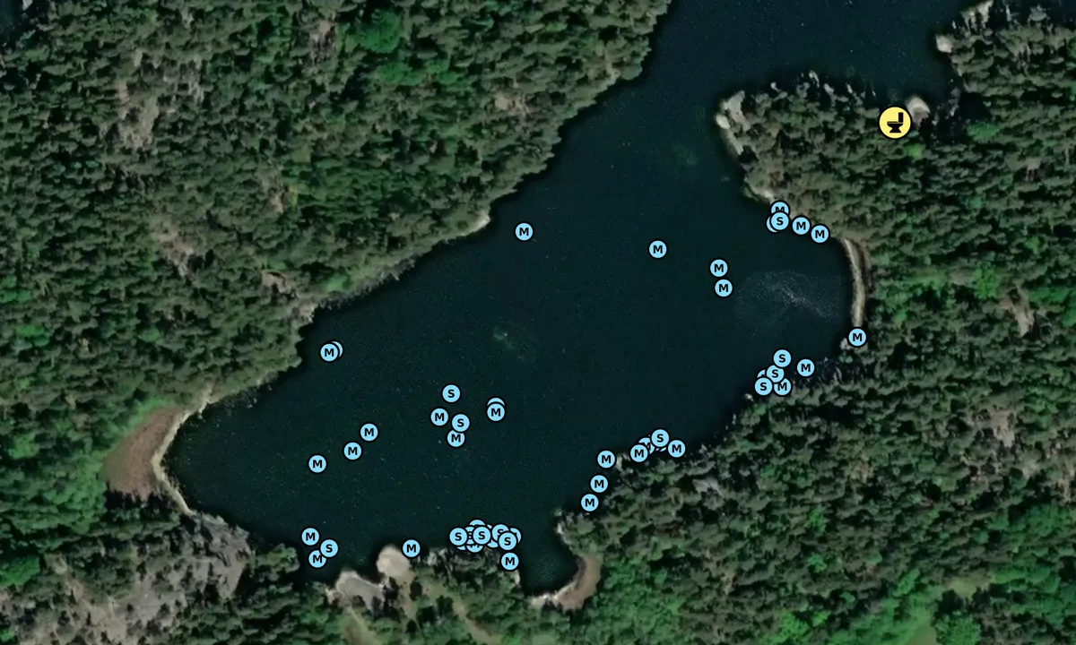 Satelite image of Norrgårdsön