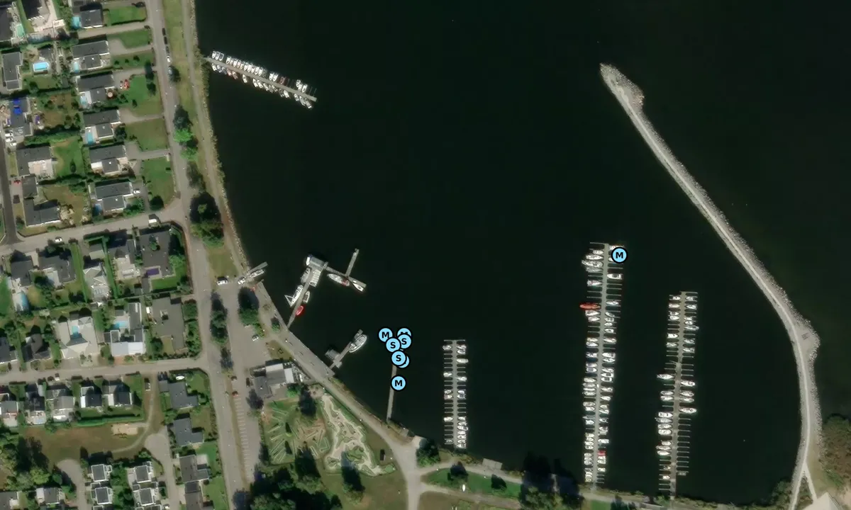 Satelite image of Norrköping