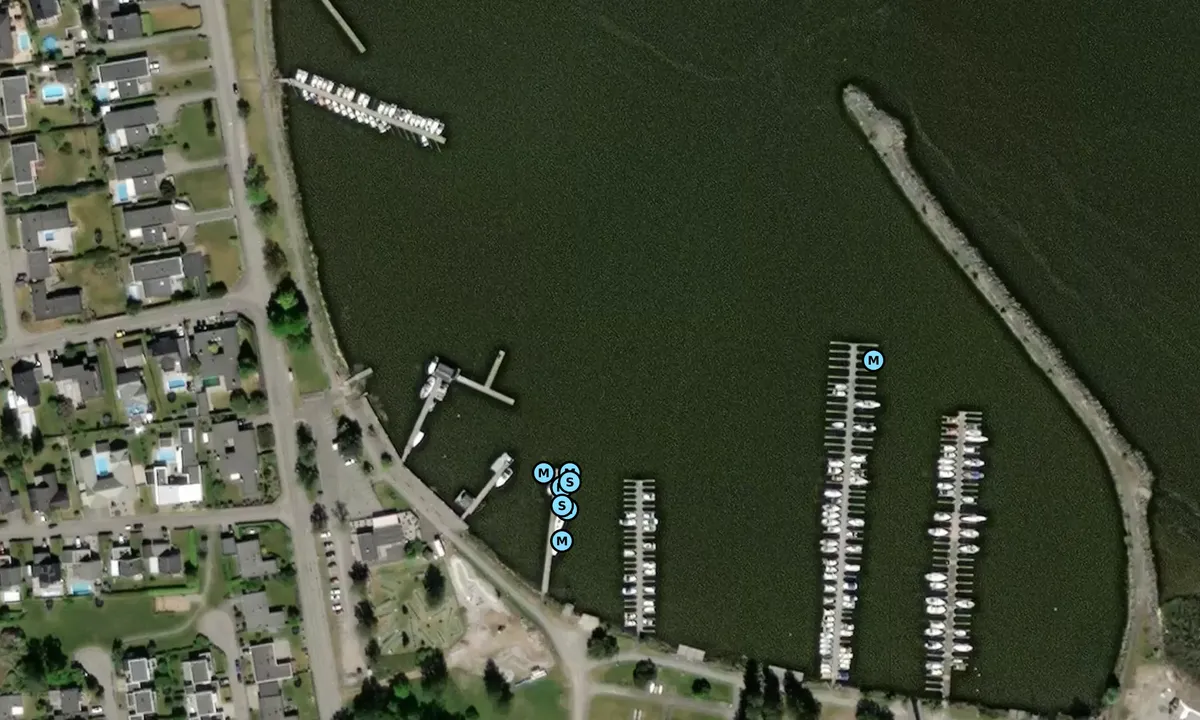 Satelite image of Norrköping