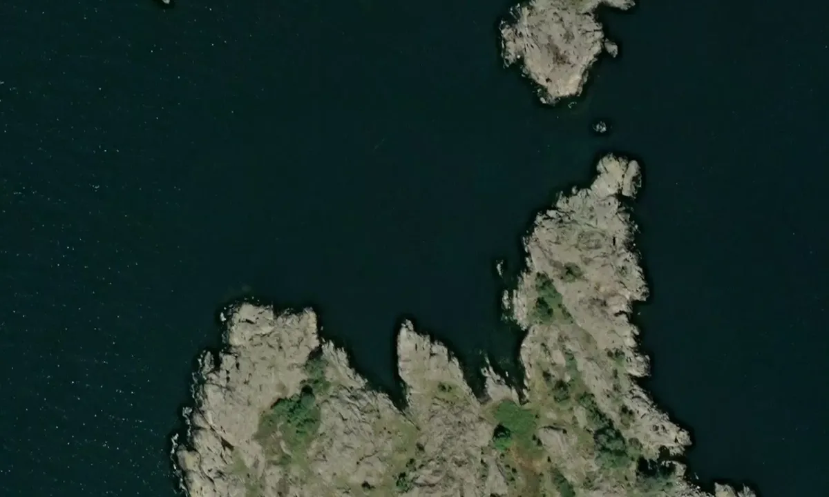 Satelite image of Norrudden (Öja)