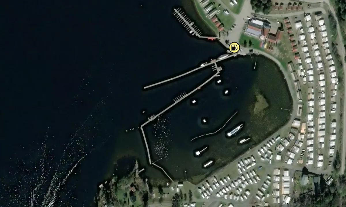 Satelite image of Norsjø Ferieland - Akkerhaugen