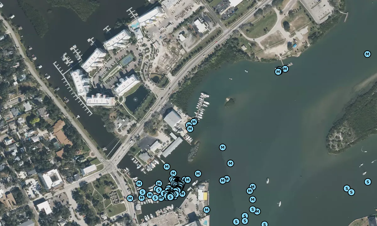 Satelite image of North Causeway Marine