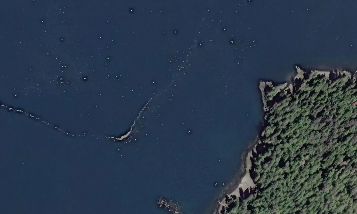 Satelite image of North Harbour 1