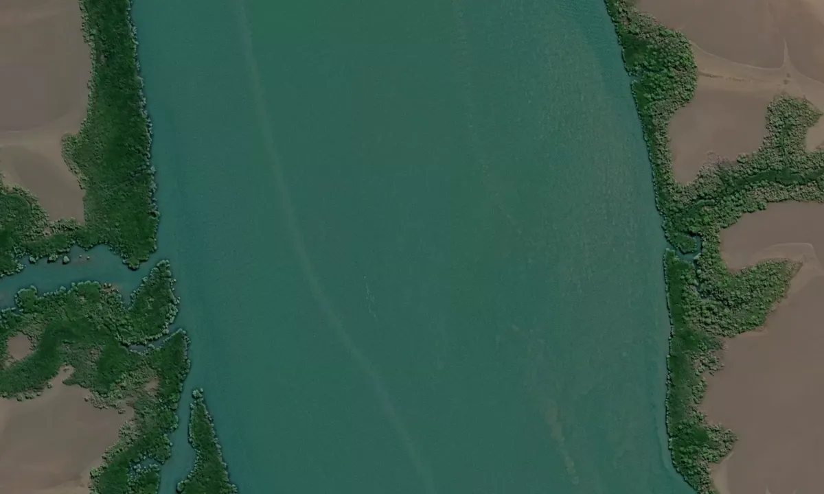 Flyfoto av North Narrows