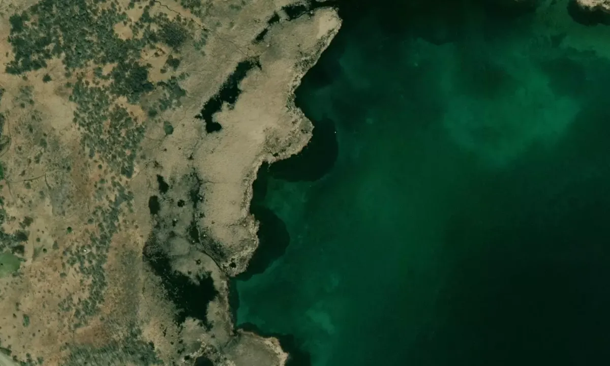 Satelite image of North Portage Bay